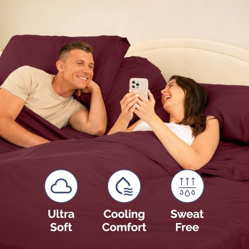 Flex Top Split Head King 4 Piece Sheet Set