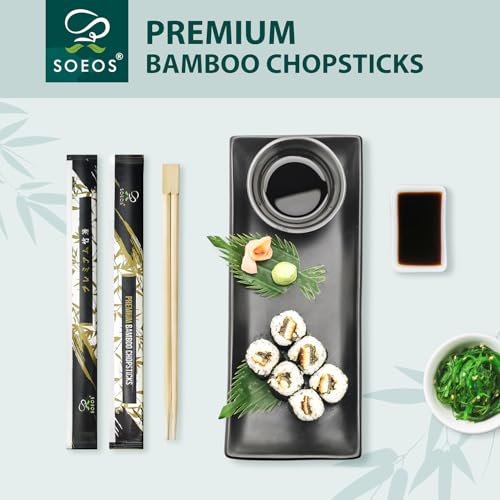 Premium Disposable Bamboo Chopsticks (160 Ounce)