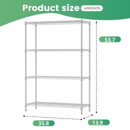 4 Tier Wire Shelf