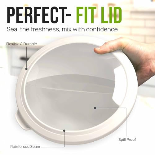 12 Piece Plastic Mixing Bowls with Leak (452.48 Count)