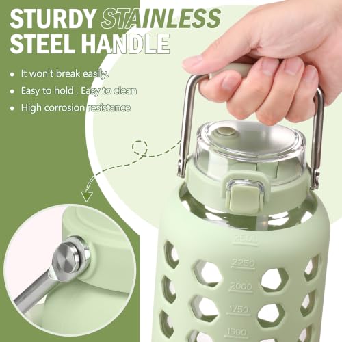 84 oz Glass Water Bottle