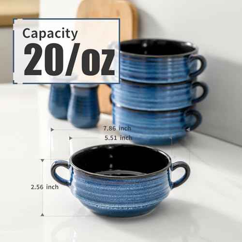 Ceramic Soup Bowls (6 Count)