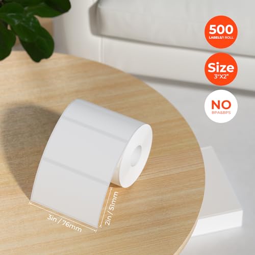 3x2 Thermal Labels (500 Count)