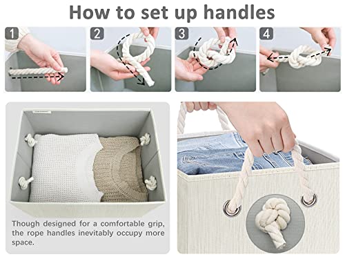 Storage Bins with Lids (3 Count)
