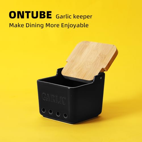 Garlic Keeper with Lid