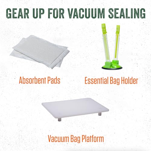 Products Gallon Zipper Top Vacuum Sealer Bags (20 Count)