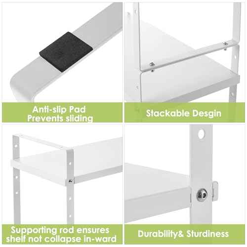 Expandable Cabinet Shelf Organizer Rack (2 Count)