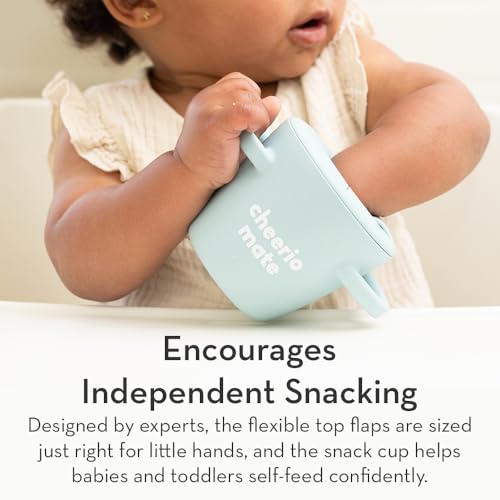 Happy Snacker Spill Proof Silicone Snack Cup