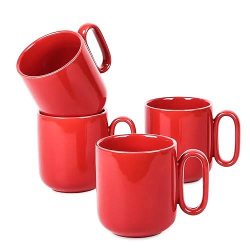 Ceramic Coffee Mug Set (4 Count)