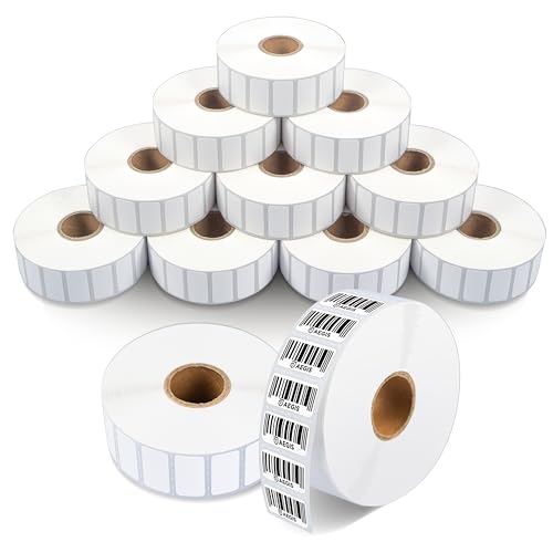 1" X 0.5" Direct Thermal Labels
