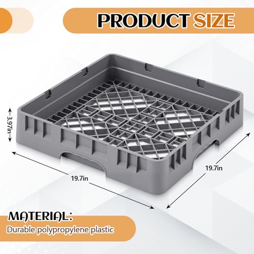 1 Pack Commercial Dishwasher Tray Rack