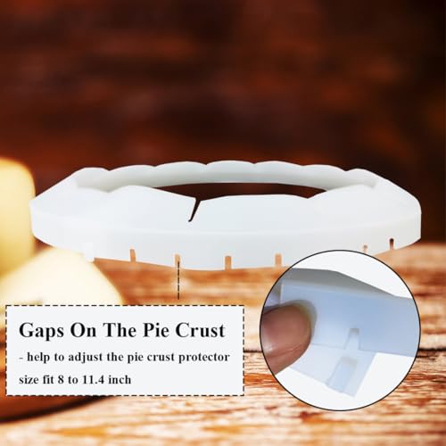 Adjustable Pie Crust Shields Baking Protectors