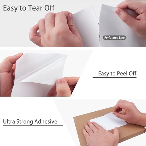 L LIKED 4 x 6 Thermal Labels Fanfold (5000 Count)