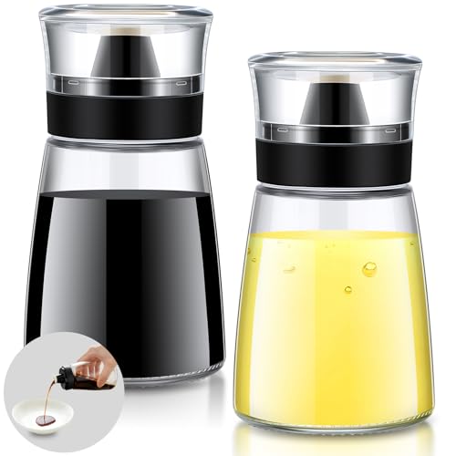 2 Pcs Oil and Vinegar Dispenser Set (2 Count)