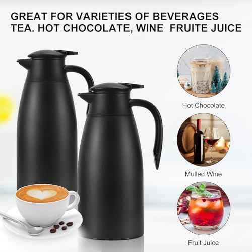 70 Oz Updated Insulated Stainless Steel Carafe (70 Count)