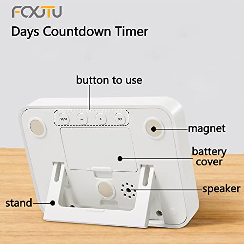Digital Countdown Days Timer Clock