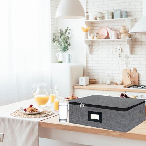 Mug and Cup Storage Box with Dividers