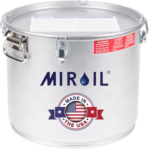 5 Gallon Oil Grease Bucket & Filter Pot