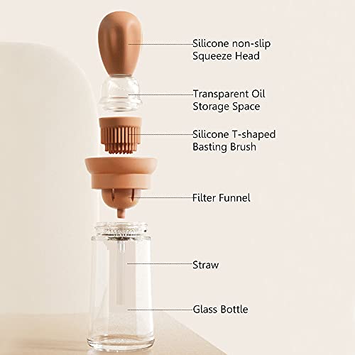 Oil Dispenser with Brush