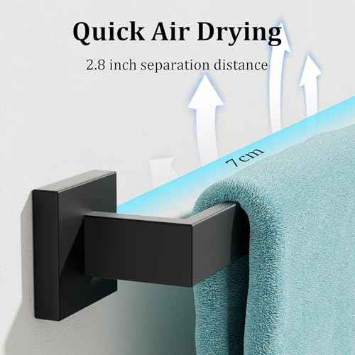 32 Inch Towel Bar for Bathroom Wall Mounted