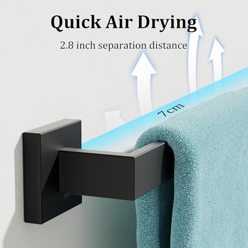 Towel Bar Towel Racks for Bathroom Wall Mount 16 Inch