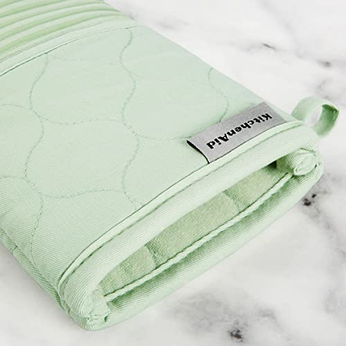 Quilted Cotton Terry Cloth Oven Mitt