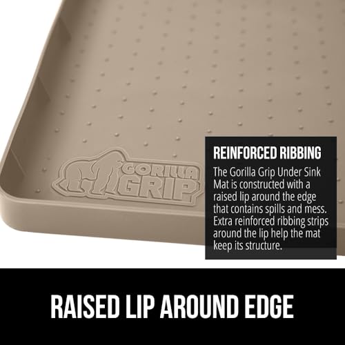 Waterproof Silicone Under Sink Mat (330 sq inches)