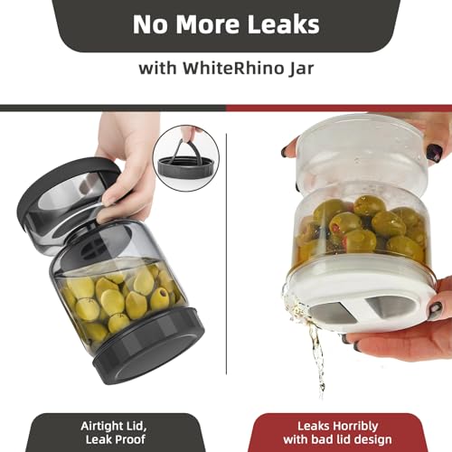 Pickle Jar with Strainer Flip (34 Fl Oz)