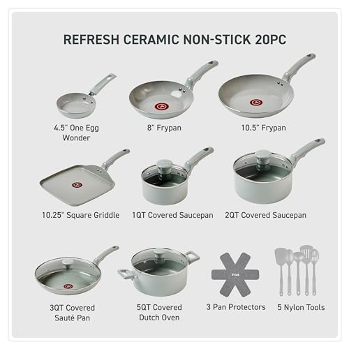 Refresh Ceramic Pots and Pans Set
