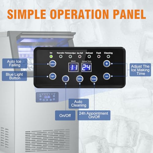 Commercial Ice Maker 120LBS