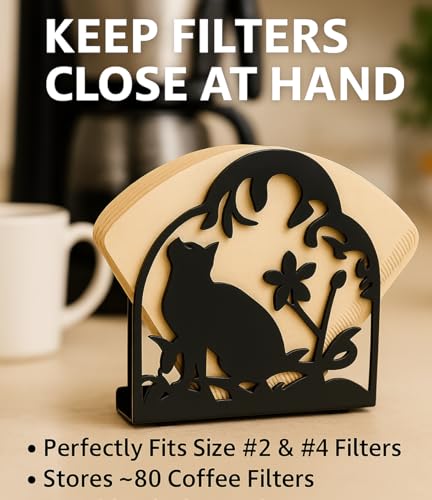 Black Cat Napkin Holder for Table