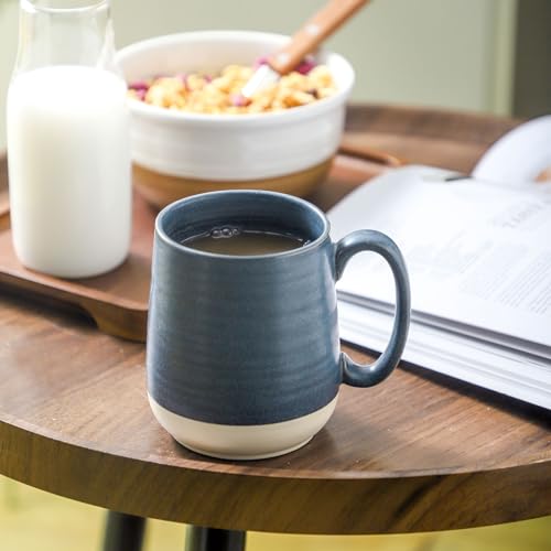 Coffee Cups 15 oz Coffee Mugs Ceramic with Handles Set of 6