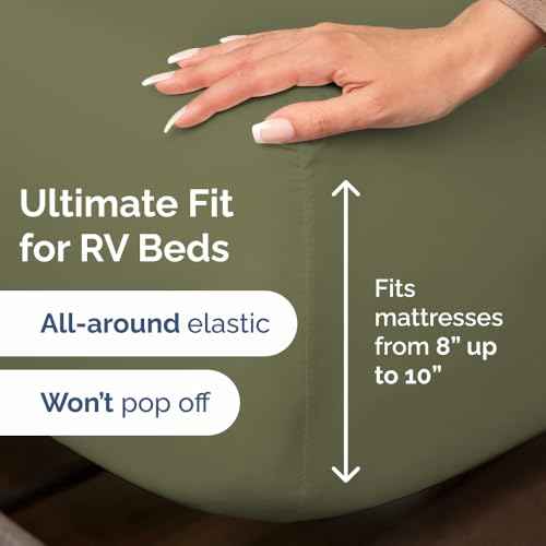 Short Queen Size 4 Piece Bed Sheet Set