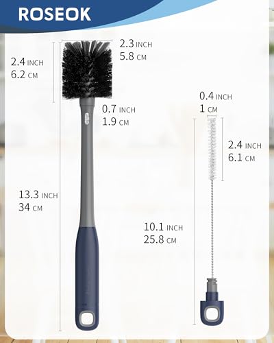 2 in 1 Bottle Brush with Straw Cleaner Brush