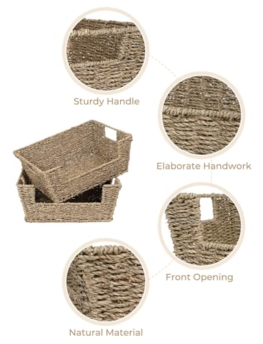 Pantry Baskets for Organizing (2 Count)