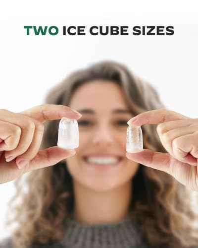 Countertop Ice Maker with Expanding 2.5L Ice Basket