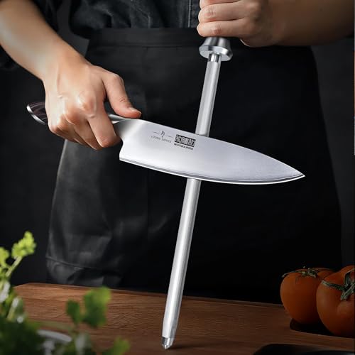 Honing Rod 12 Inch Professional Kitchen Knife Sharpener Rod