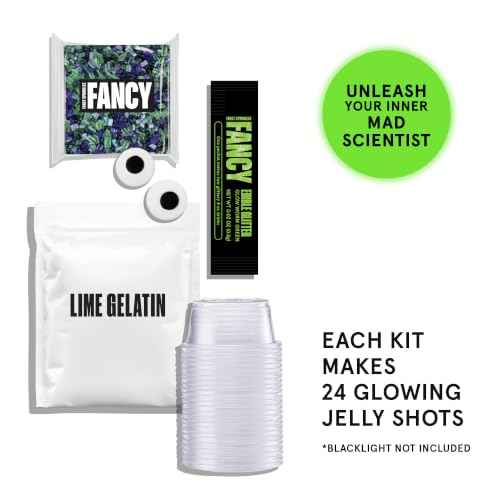 Eye of Newt Glitter Jelly Shot Kit Makes 24