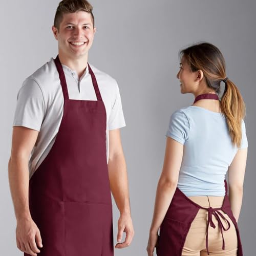4 Pack Bib Chef Apron (4 Count)