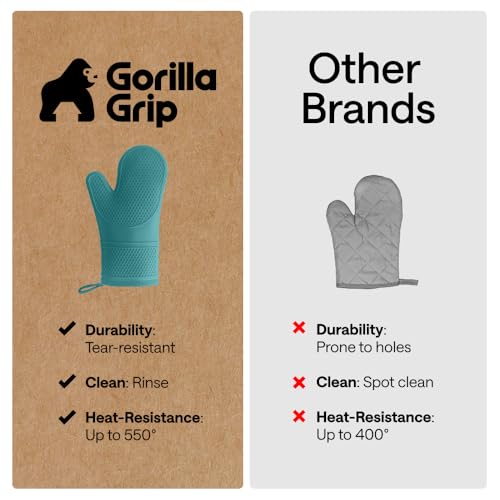 Silicone Oven Mitts (2 Count)