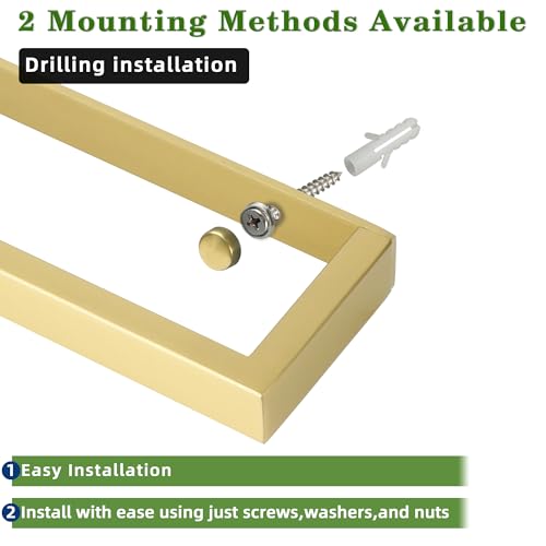 Hand Towel Holder Towel Bar for Bathroom Wall Mounted 8 Inch