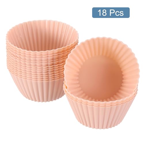 18Pcs Silicone Cupcake Liners
