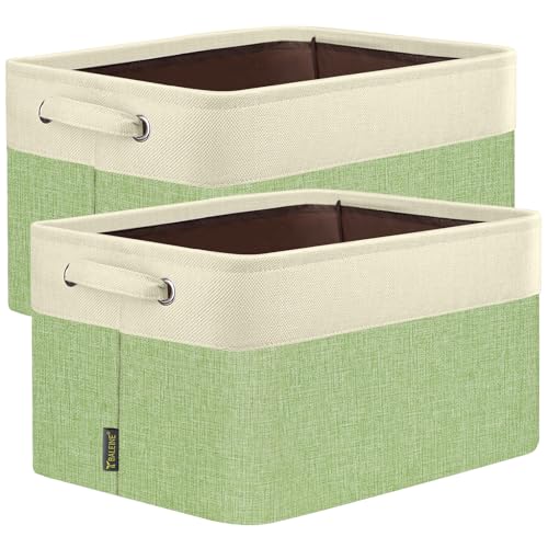 2 Pack Fabric Closet Storage Bins for Shelves (2 Count)