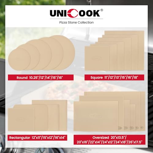 2 PCS Pizza Stones Set