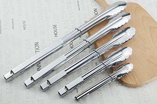 3PCS Stainless Steel Kitchen Tongs 7 (3 Count)