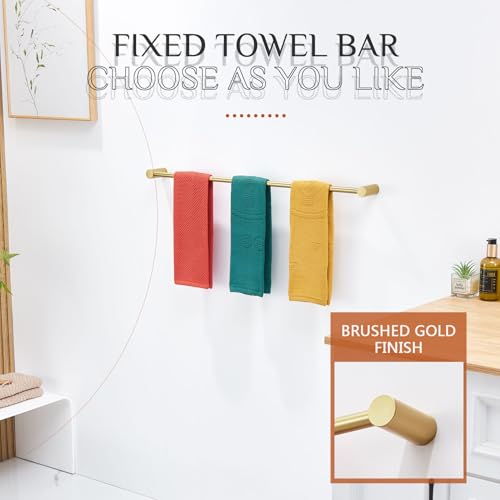 Towel Holder Gold for Bathroom Hanger 36