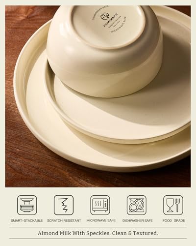 Milkyway 24 Piece Stoneware Dinnerware Set