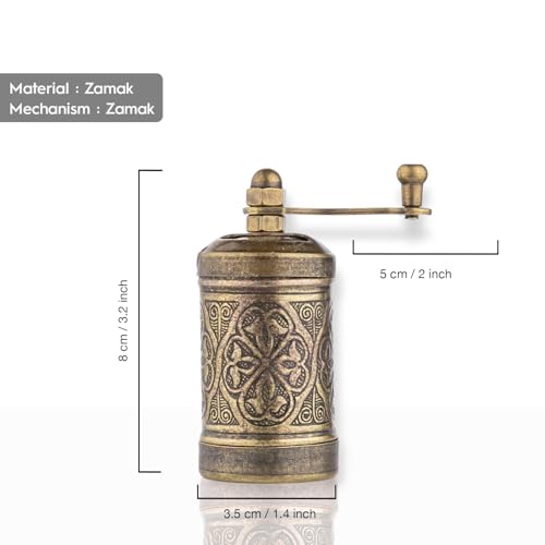 Decorative Handmade Black Pepper Grinder