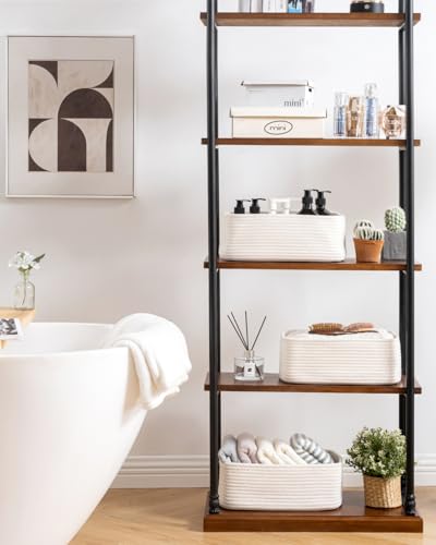 Small Woven Storage Basket for Organizing (3 Count)