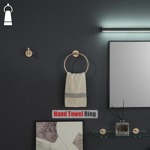 Towel Ring Champagne Bronze